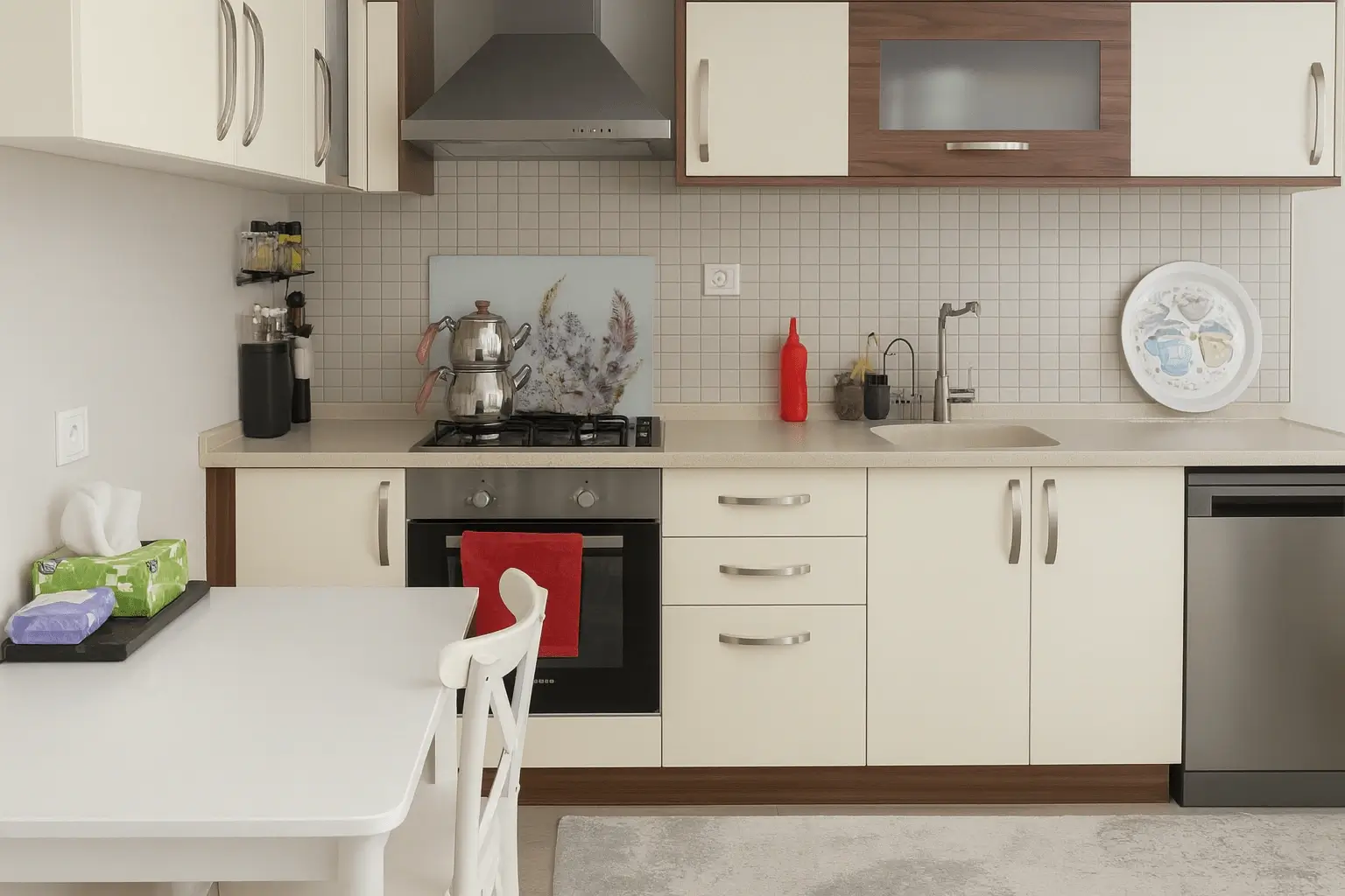 Öncesi - mutfak örneği