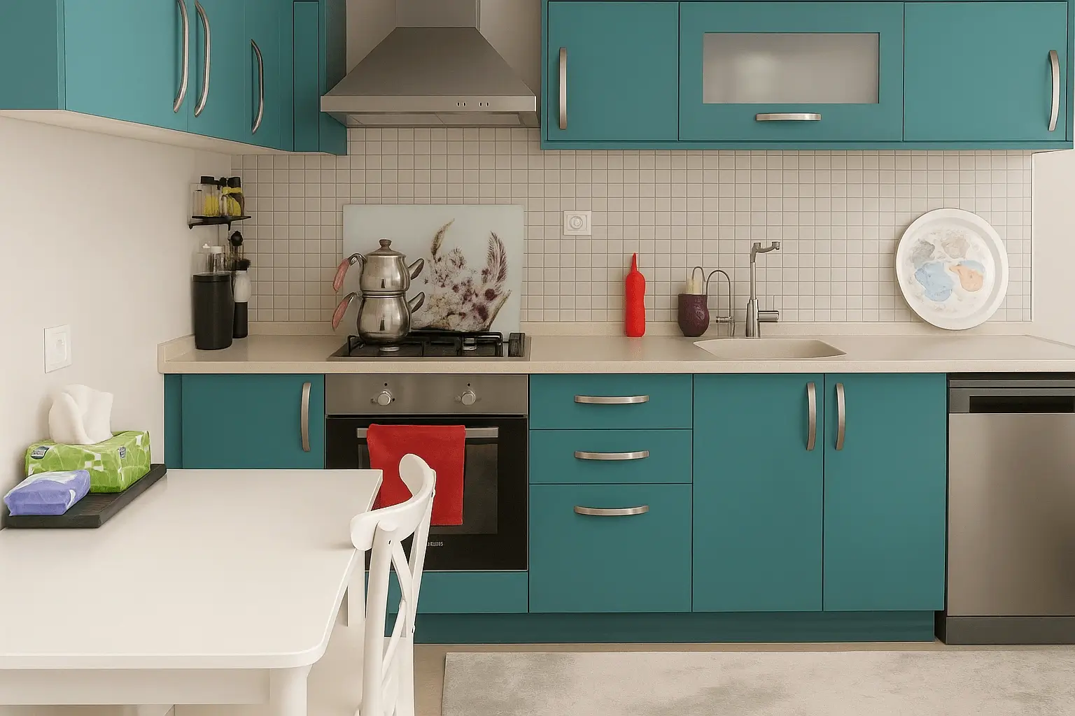 Sonrası - mutfak örneği